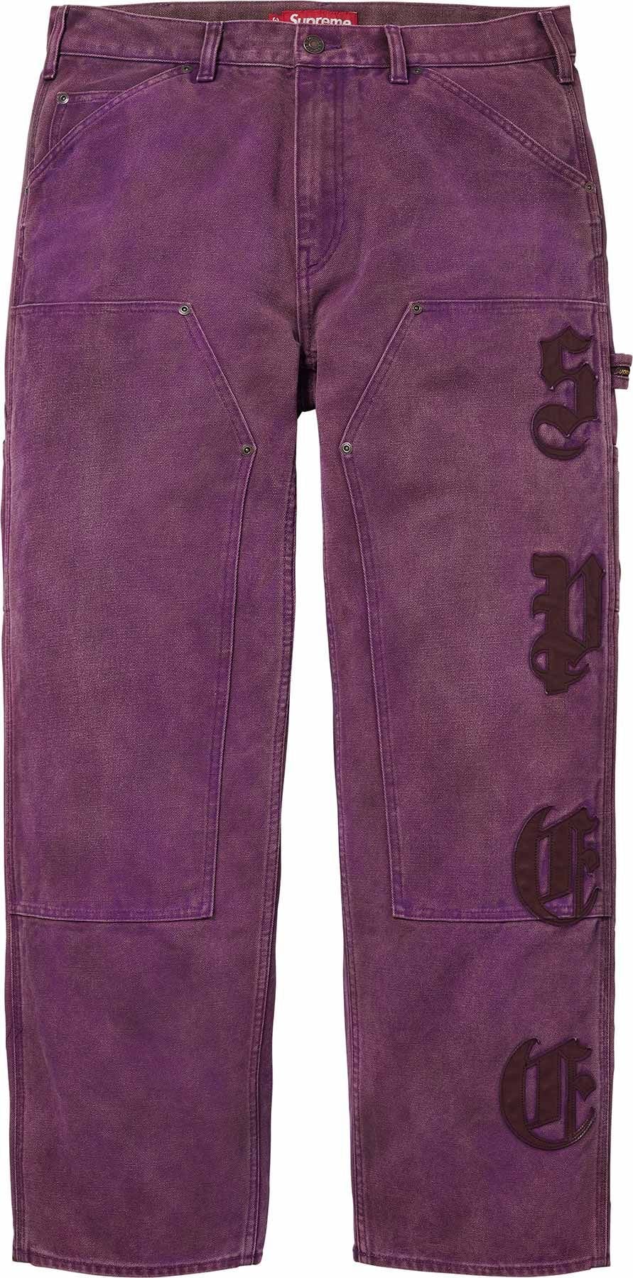 Leather Appliqué Double Knee Painter Pant view 2